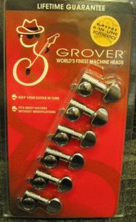Grover Mini Rotomatics Guitar Tuning Machines Chrome