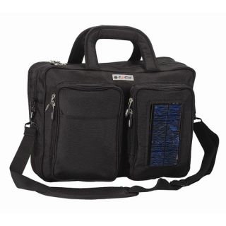 Goodhope Bags Solar Computer Briefcase Backpack in Black 5263