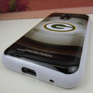 II 2 Epic Touch 4G Rubber Skin Case Cover Green Bay Packers 3