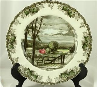  Brothers China 10 5 Dinner Plate The Hayfield Friendly Village