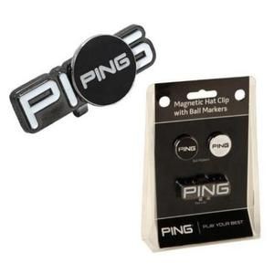 PING Golf Magnetic Hat Clip with Ball Markers NEW