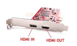 New HDMI Output &HDMI Input Blu ray HD Video Capture Card grabber
