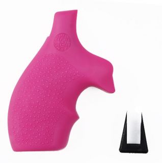  Hogue PINK Bantam Rubber Grips with Finger Grooves – model 61007