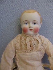  Doll Parian Boy Original Baby Costume c1880 Alt Beck Gottschalk