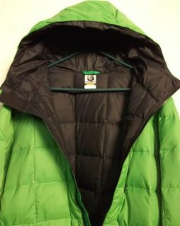 Burton Snowboard Groton Down Jacket 550 Fill Power Turf Green Mens M