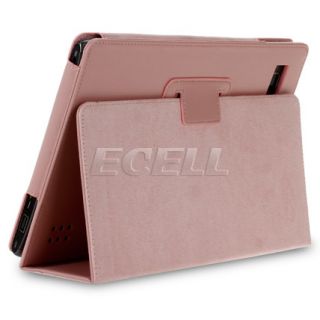  Leather Folio Case Stand Cover for Acer Iconia Tab A500