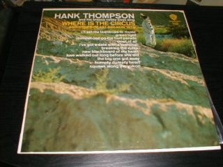 Hank Thompson SEALED 1966 Mono LP Where Is The Circus