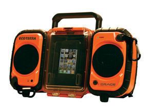 Grace Digital GDI AQ2SI60 Rugged and Waterproof Stereo Case Speaker