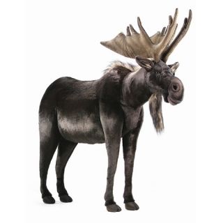 Hansa Ride On Life Size Moose Stuffed Animal 3677