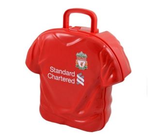 liverpool football club shirt shape lunch box 