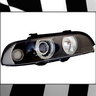 BMW E39 Angel Eye Halo Ecode Projector Head Lights Depo
