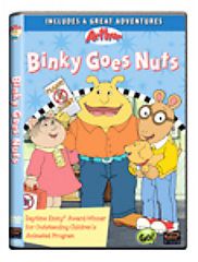 arthur binky goes nuts dvd  6 76  arthur big
