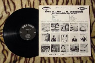 Hank Ballard The Midnighters Greatest Juke Box Hits NRMT 1958 Press