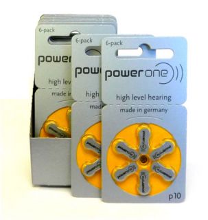 Power One P10 Hearing Aid Battery 120 Pcs Exp 12 2013