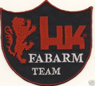 HECKLER & KOCH HK FABARMS TEAM PATCH FP6 H&K P7 USP 9 45 P30 HK45