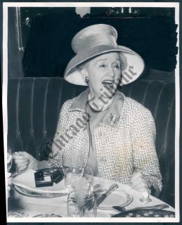 CT PHOTO ard 127 Hedda Hopper Hollywood Columnist Journalism