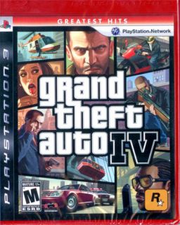Grand Theft Auto IV PS3 PlayStation 3 Greatest Hits Version New