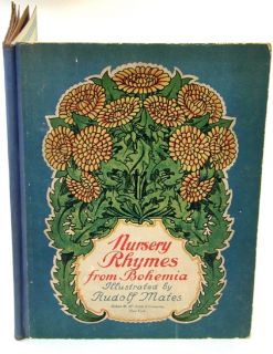 Nursery Rhymes from Bohemia by Hanus Sedlacek 1929 RARE