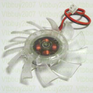  Graphics Card Cooler Cooling Fan Blade 55mm 2 0 2P Connector