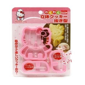  Hello Kitty 3D Cookie Cutter Stamp Mold