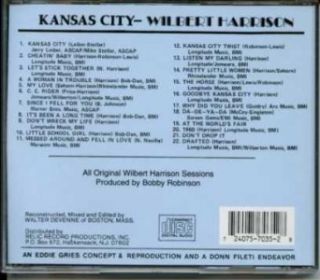 wilbert harrison kansas city cd new 22 tracks