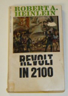  in 2100 1940 Science Fiction Paperback Novel Robert A Heinlein
