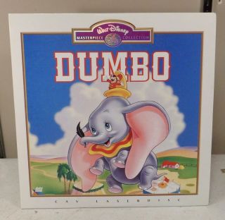 Walt Disney Masterpiece Collection Dumbo CAV Laserdisc 2 Disc Set