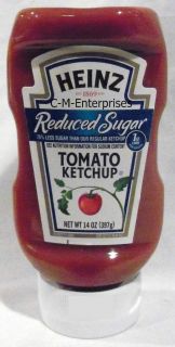 Heinz REDUCED Sugar Tomato Ketchup 14 Oz