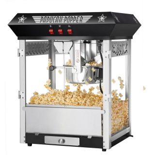 Great Northern Popcorn Black Antique Style Popcorn Popper Machine 8