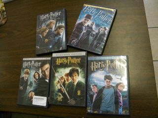 harry potter dvd movies 5 total