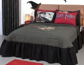Harry Potter Deathy Hallows Twin Quilt Bedding Set OFFICIAL