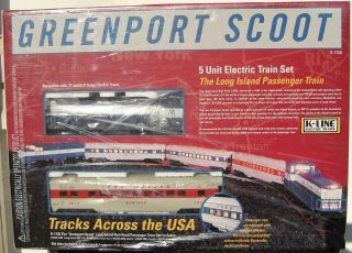  Long Island Railroad LIRR Greenport Scoot Set Lionel RARE