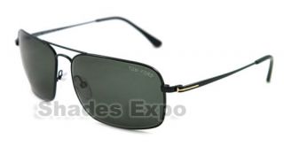 New Tom Ford Sunglasses TF 190 Black Gregoire 01N TF190