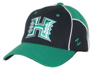 Hawaii Warriors Cut Up Flex Fit Hat Cap M L New
