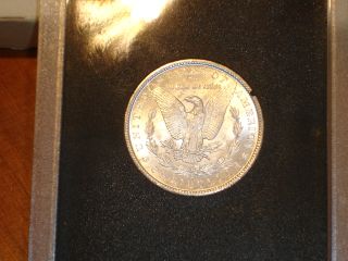 1884 Carson City Uncirculated Morgan Silver Dollar Presentation Case
