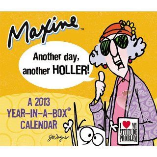 (4x5) Maxine   2013 Year in a Box Calendar