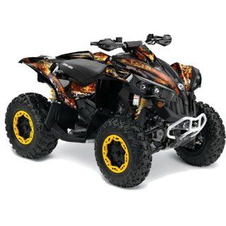 AMR Racing Can Am Renegade 800x 800r ATV Quad Graphic Kit   Fire Storm