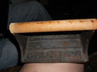Antique Home Town Grill Press