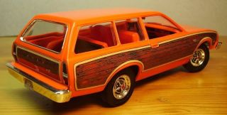 1977 78 Ford Pinto Squire Woodgrain Decal ( Fits MPC Wagon )