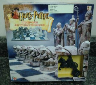 New in Box Harry Potter Wizard Chess Set Mattel 2002 SEALED RARE
