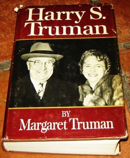 HARRY S. TRUMAN MARGARET TRUMAN BIOGRAPHY PRESIDENT BOOK 1973