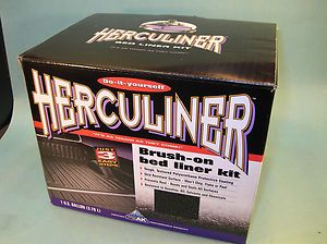 Herculiner 1 Gallon Brush on Roll on Bed Liner Kit