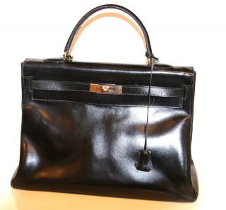  Hermes Kelly Vintage Hand Bag 35 Cm