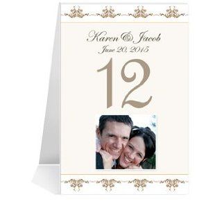 Photo Table Number Cards   Coco Lace #1 Thru #31 Office