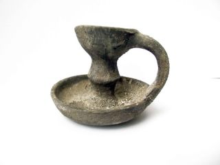  Land Sabbath Antique Roman Herodian Clay Pottery Menorah replica