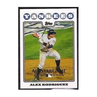 2008 Topps All Star Giveaway Alex Rodriguez Card # 3 of 4