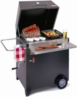 HASTY BAKE 131 LEGACY BLACK CHARCOAL GRILL   NEW