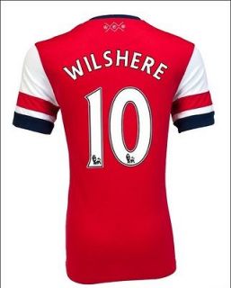 Jack Wilshere Jersey Nike 2012/2013 Arsenal FC Gunners Red YOUTH NWT