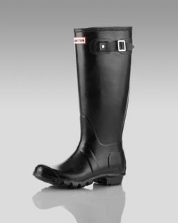 X16EN Hunter Boot Original Welly Boot, Black