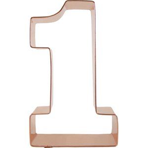 Number 1 Cookie Cutter (Large)